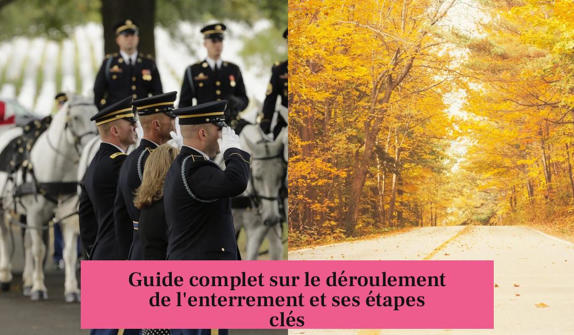 Guide complet sur le déroulement de l'enterrement et ses étapes clés