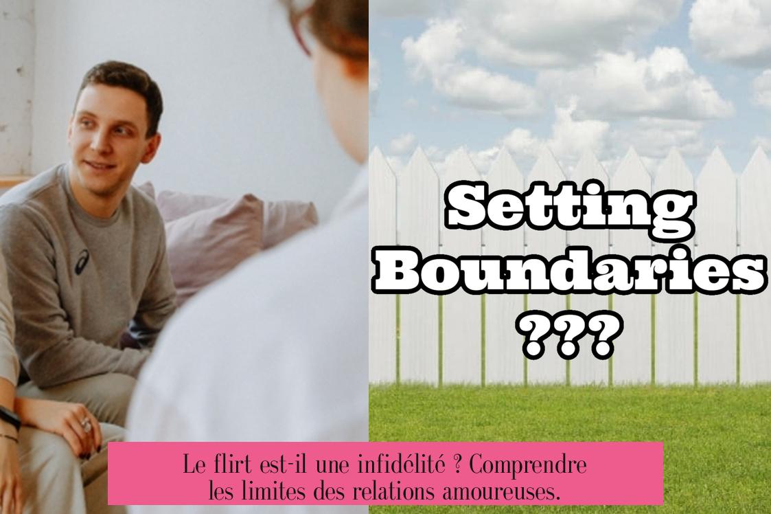 Le flirt est-il une infidélité ? Comprendre les limites des relations amoureuses.
