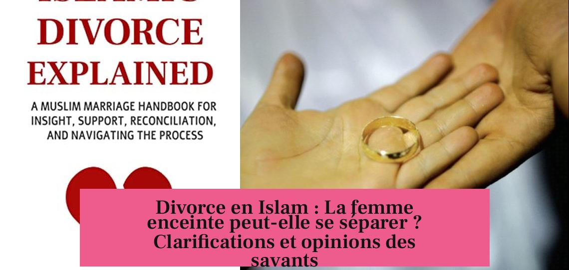 Divorce en Islam : La femme enceinte peut-elle se séparer ? Clarifications et opinions des savants