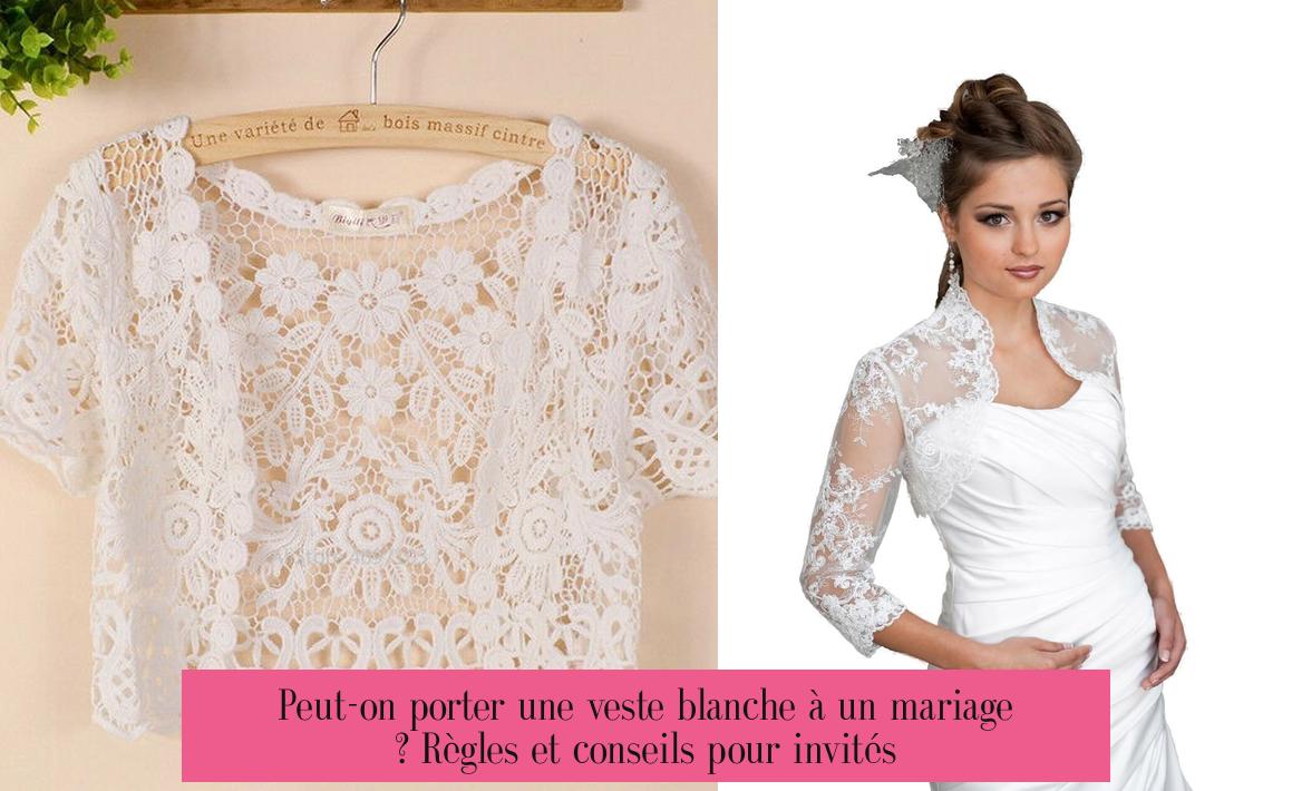 Peut-on porter une veste blanche à un mariage ? Règles et conseils pour invités