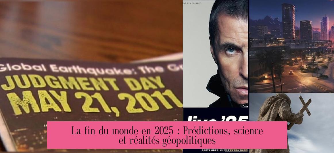 La fin du monde en 2025 : Prédictions, science et réalités géopolitiques