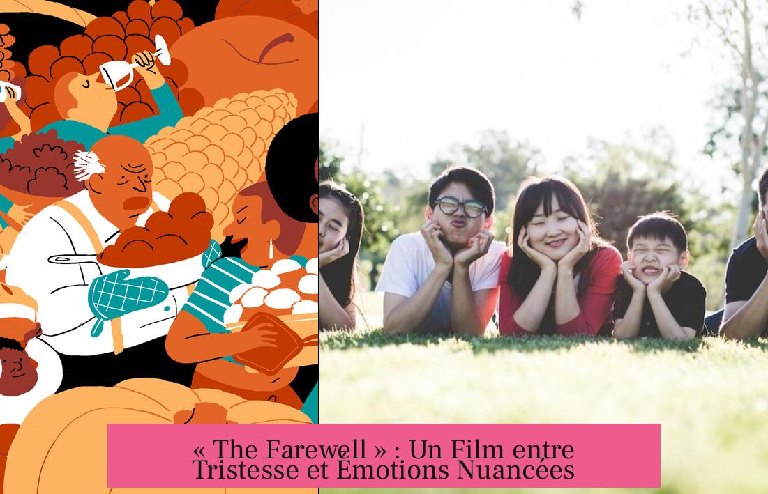« The Farewell » : Un Film entre Tristesse et Émotions Nuancées