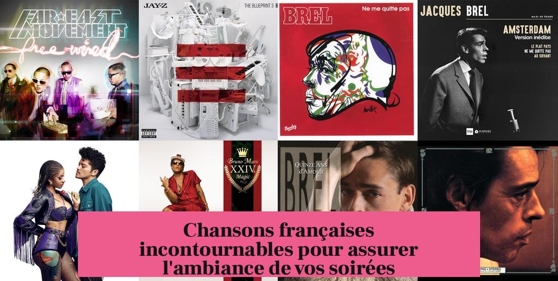 Chansons françaises incontournables pour assurer l'ambiance de vos soirées