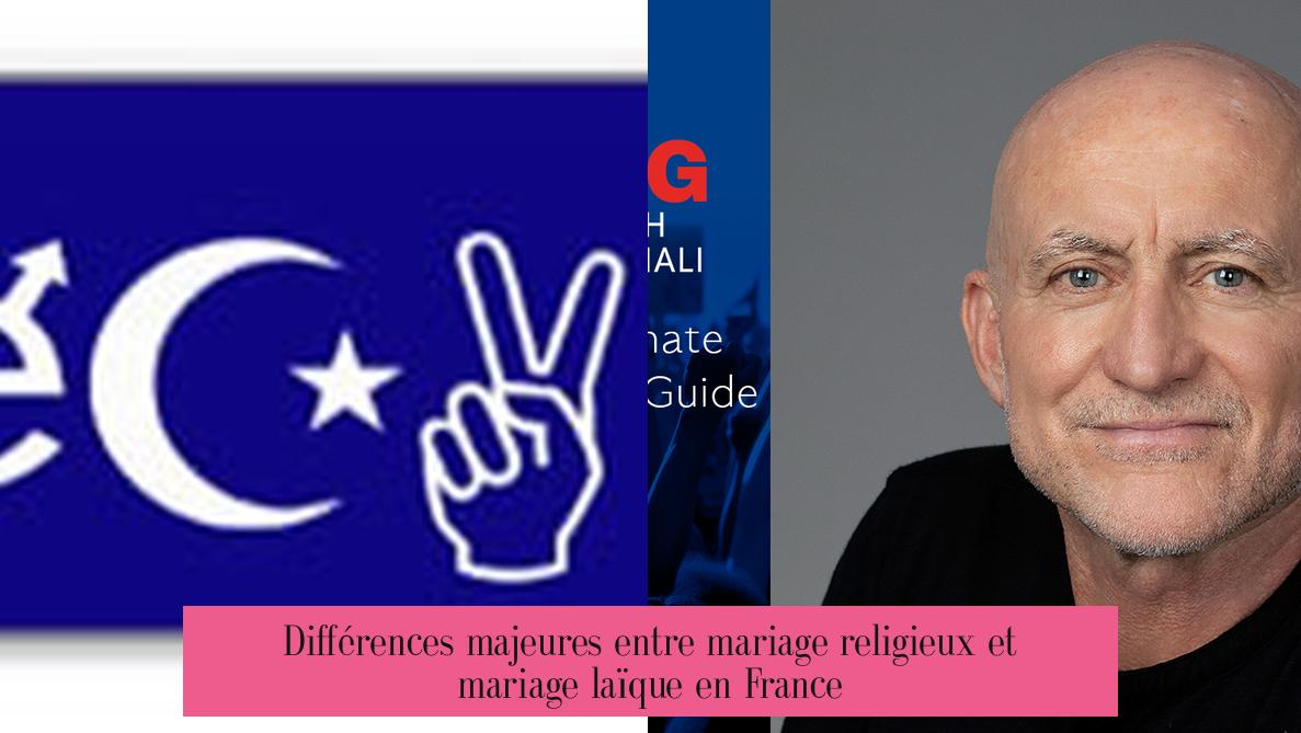 Différences majeures entre mariage religieux et mariage laïque en France