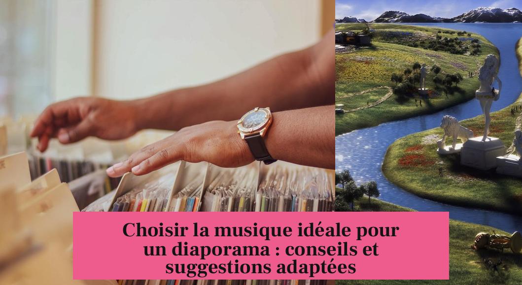Choisir la musique idéale pour un diaporama : conseils et suggestions adaptées