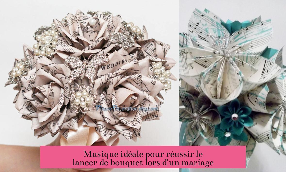 Musique idéale pour réussir le lancer de bouquet lors d'un mariage