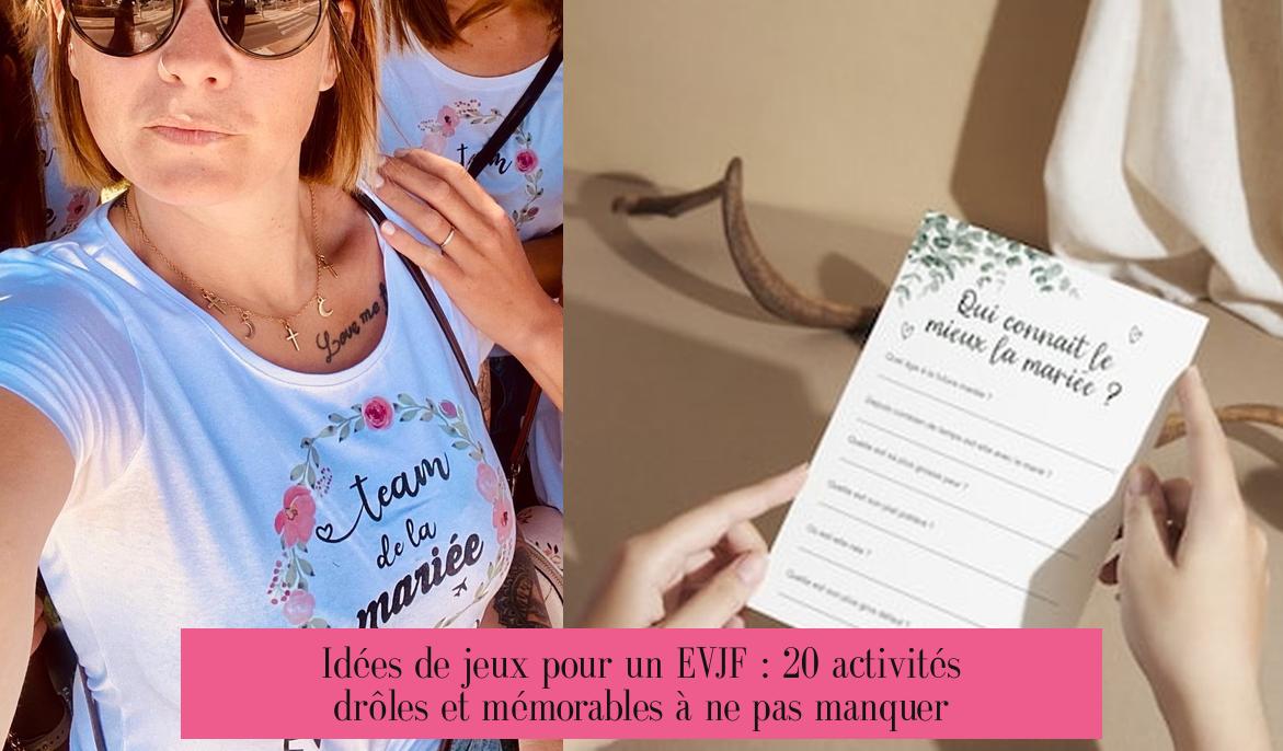 Idées de jeux pour un EVJF : 20 activités drôles et mémorables à ne pas manquer
