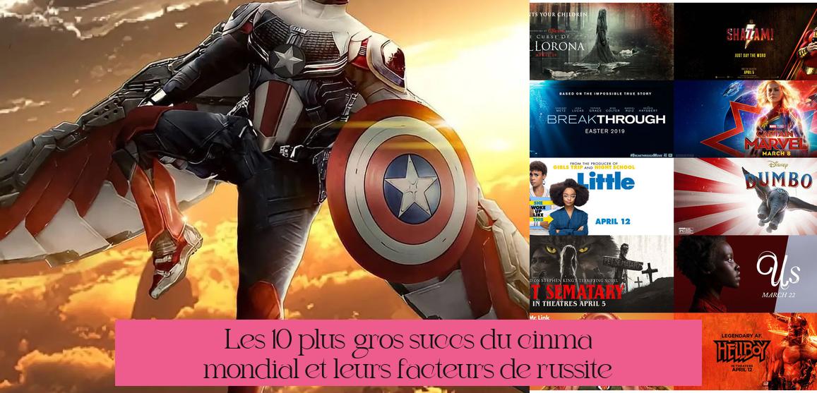 Les 10 plus gros succès du cinéma mondial et leurs facteurs de réussite