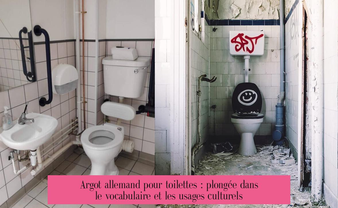 Argot allemand pour toilettes : plongée dans le vocabulaire et les usages culturels