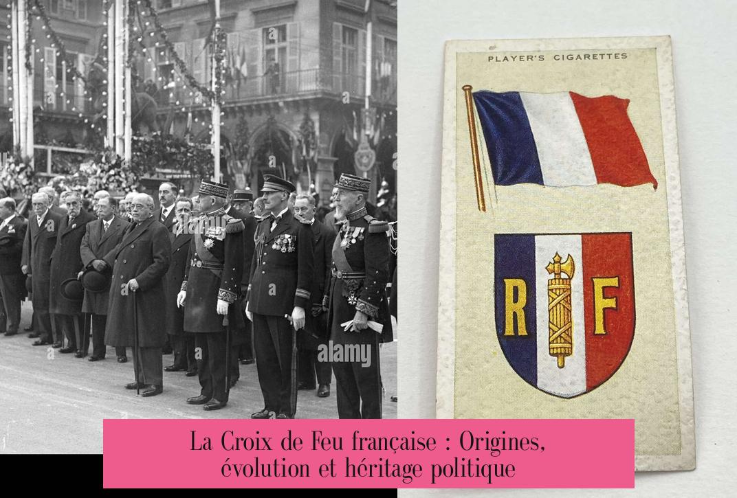 La Croix de Feu française : Origines, évolution et héritage politique