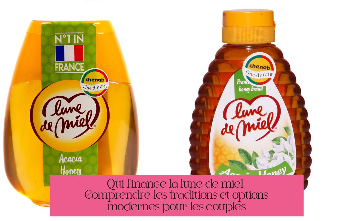 Qui finance la lune de miel ? Comprendre les traditions et options modernes pour les couples