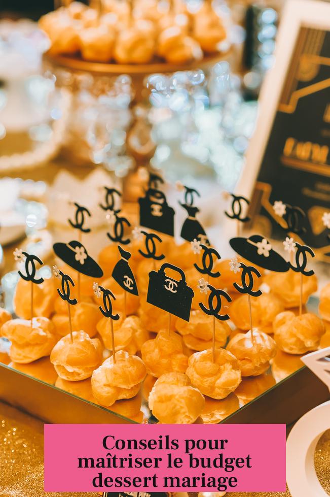 Conseils pour maîtriser le budget dessert mariage