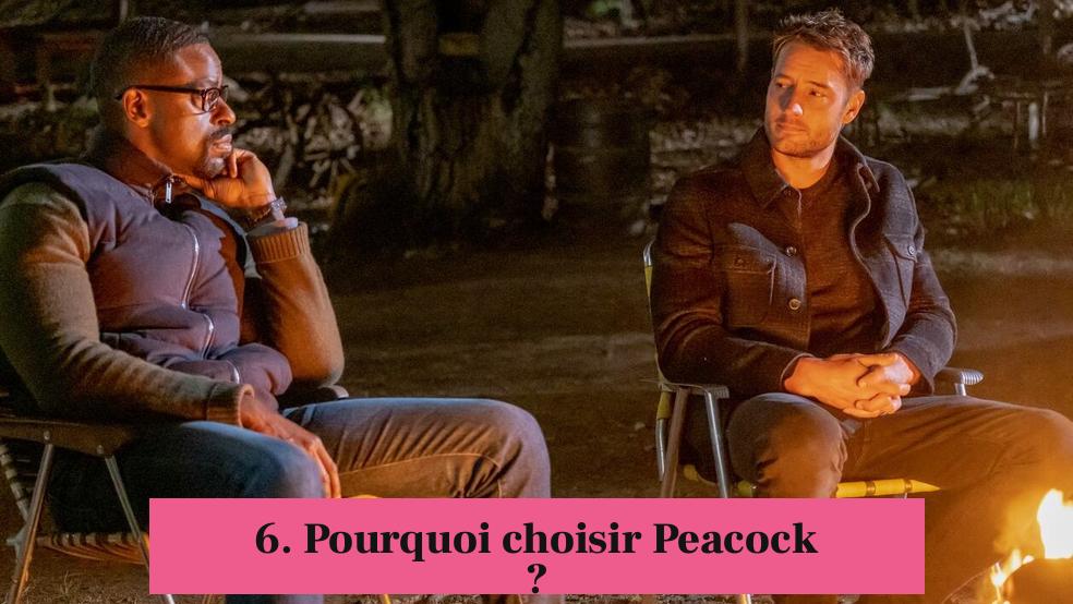 6. Pourquoi choisir Peacock ?