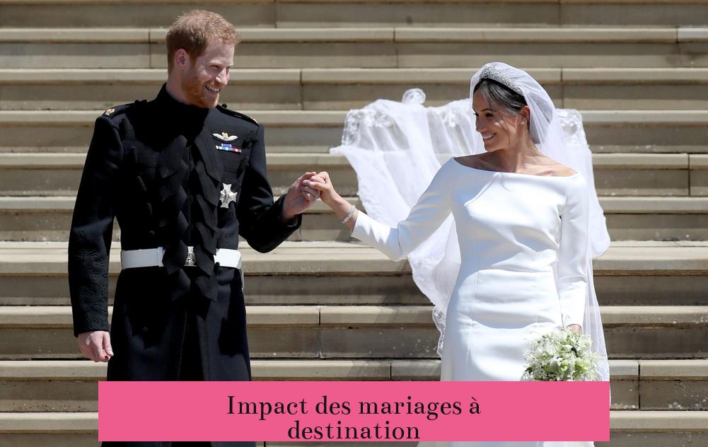 Impact des mariages à destination