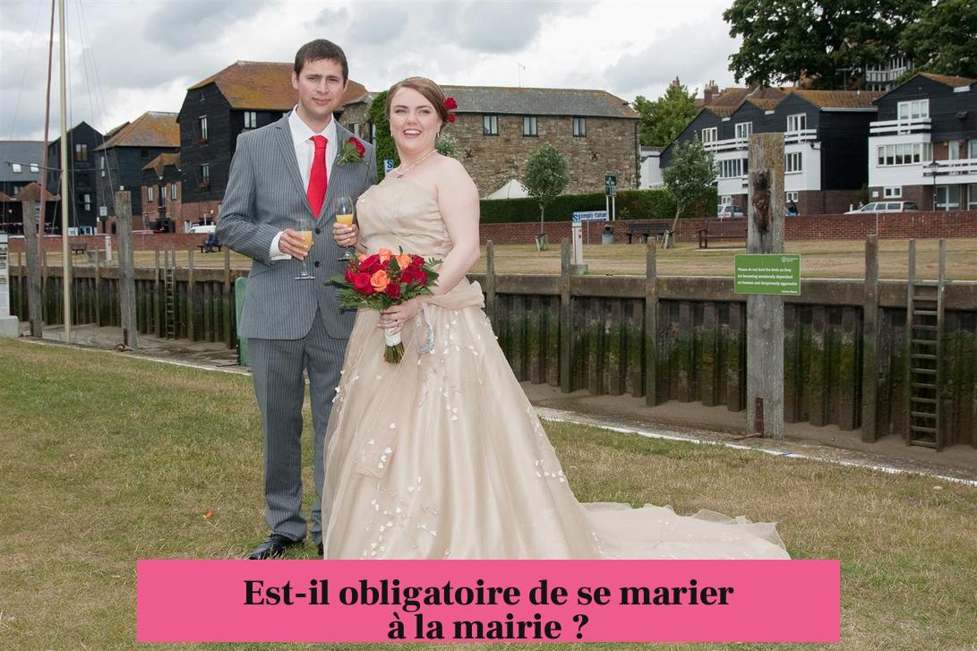 Est-il obligatoire de se marier à la mairie ?