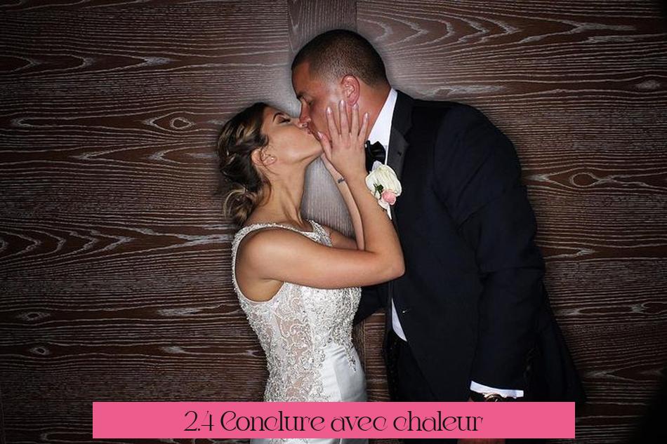2.4 Conclure avec chaleur