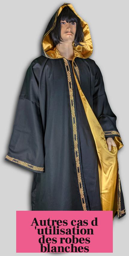 Autres cas d'utilisation des robes blanches