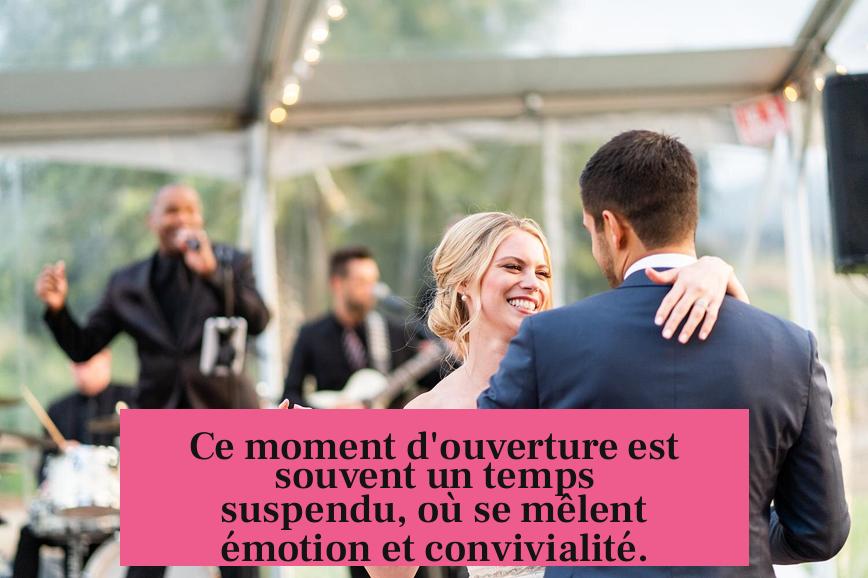 Ce moment d'ouverture est souvent un temps suspendu, où se mêlent émotion et convivialité.