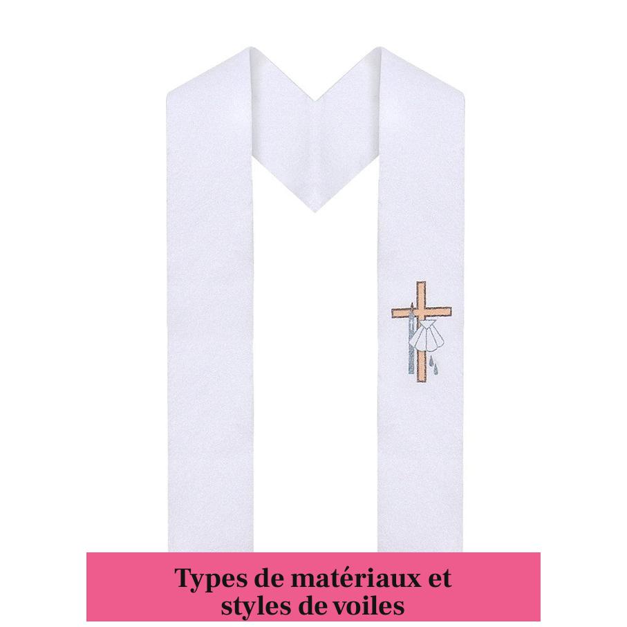 Types de matériaux et styles de voiles