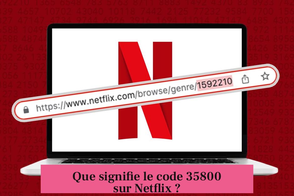 Que signifie le code 35800 sur Netflix ?