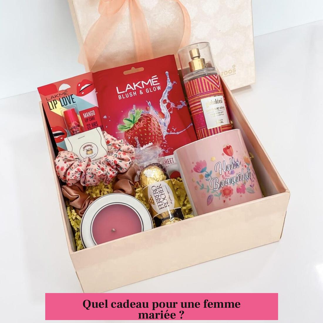 Quel cadeau pour une femme mariée ?