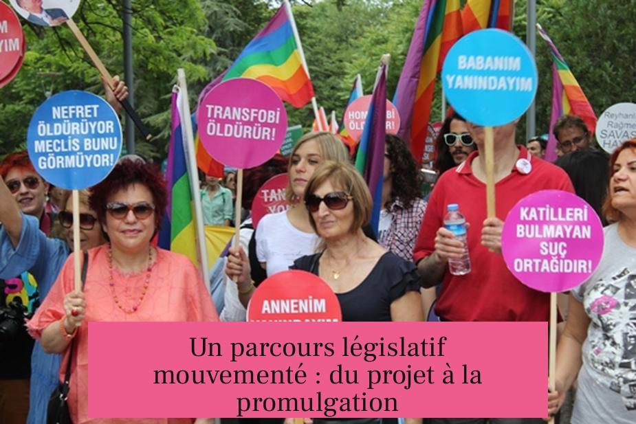 Un parcours législatif mouvementé : du projet à la promulgation
