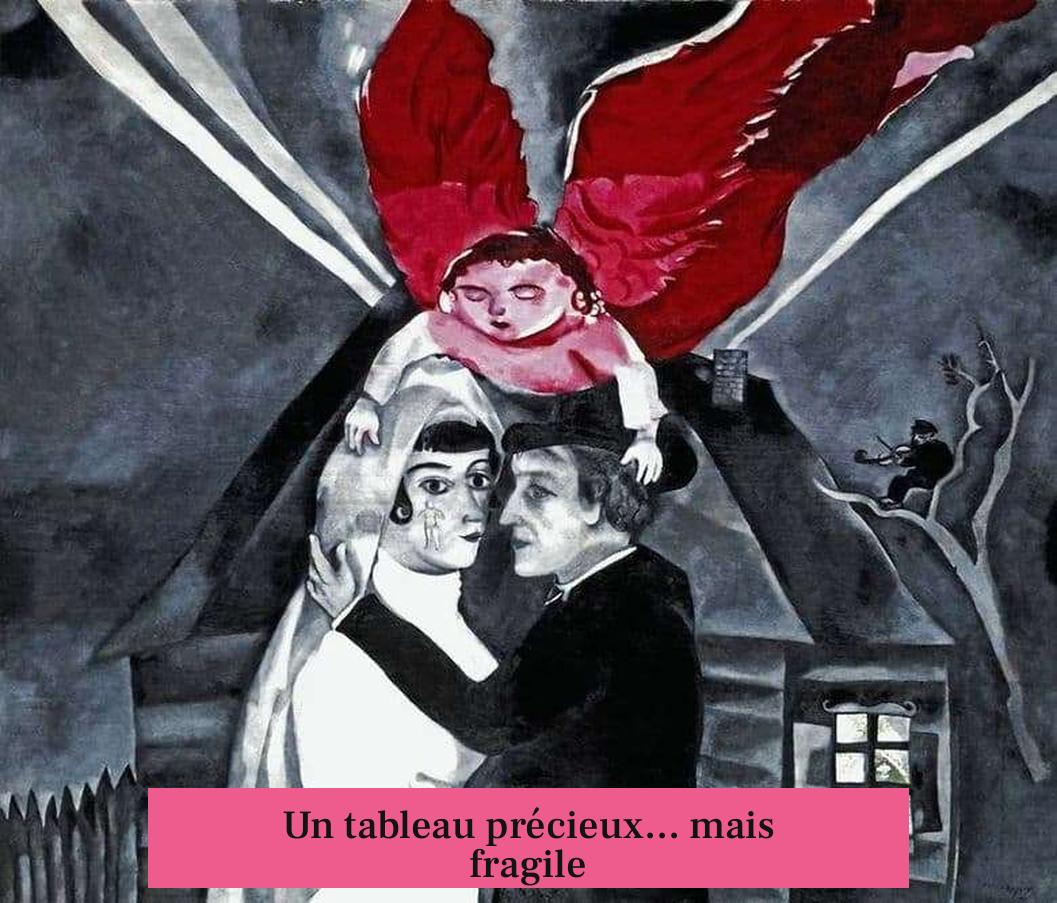 Un tableau précieux... mais fragile
