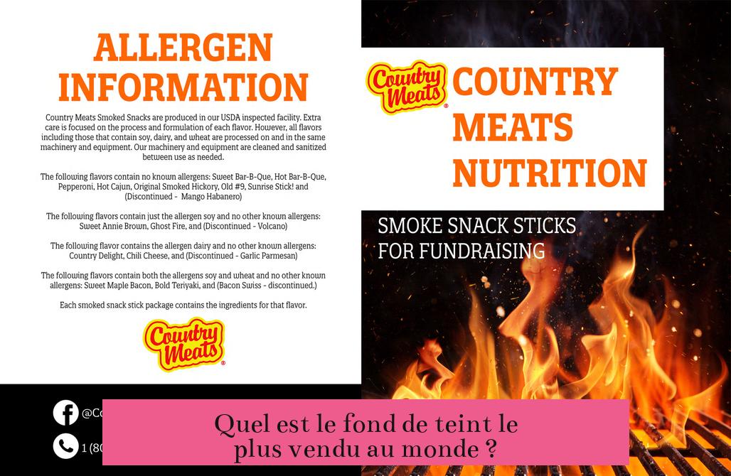 Quel est le fond de teint le plus vendu au monde ?