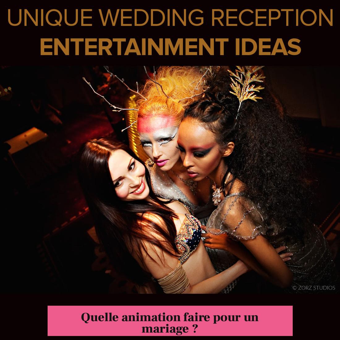 Quelle animation faire pour un mariage ?
