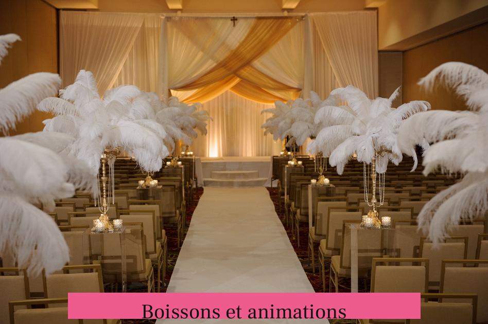 Boissons et animations