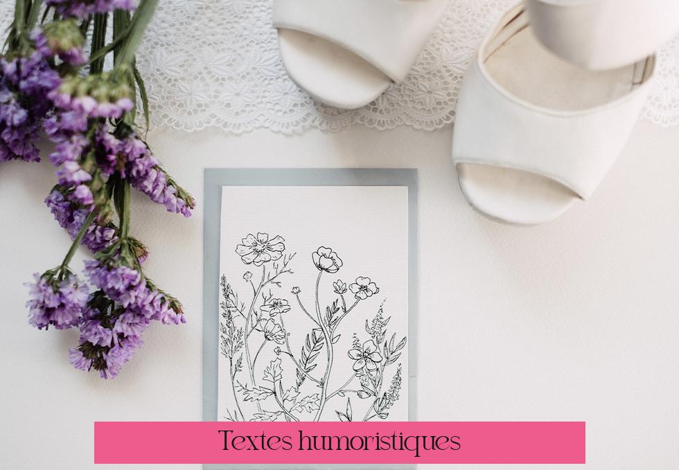 Textes humoristiques