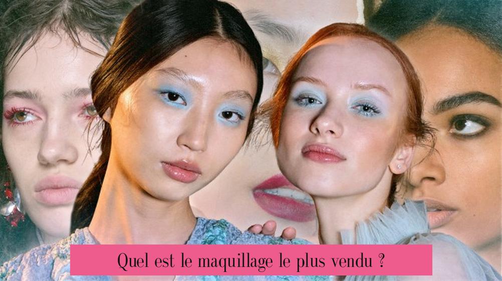 Quel est le maquillage le plus vendu ?