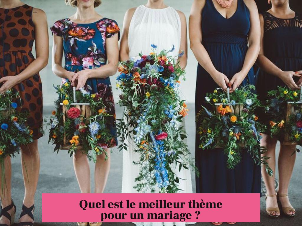 Quel est le meilleur thème pour un mariage ?
