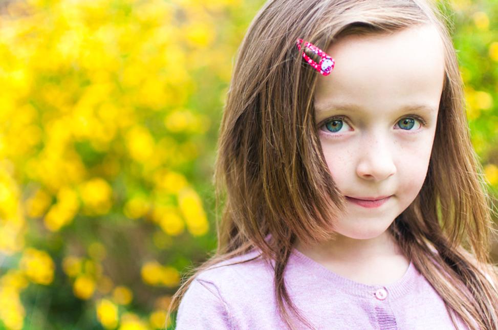 Harmonie cheveux et yeux
