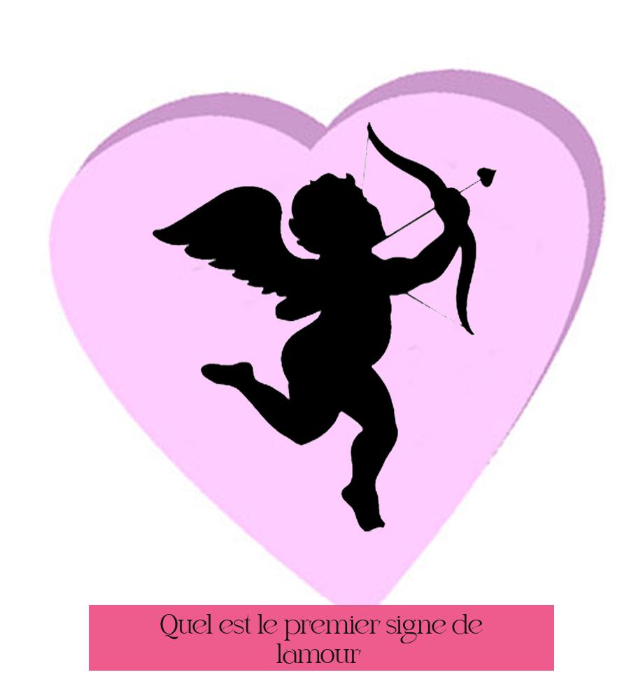Quel est le premier signe de l'amour ?