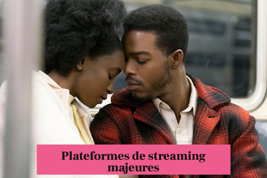 Plateformes de streaming majeures
