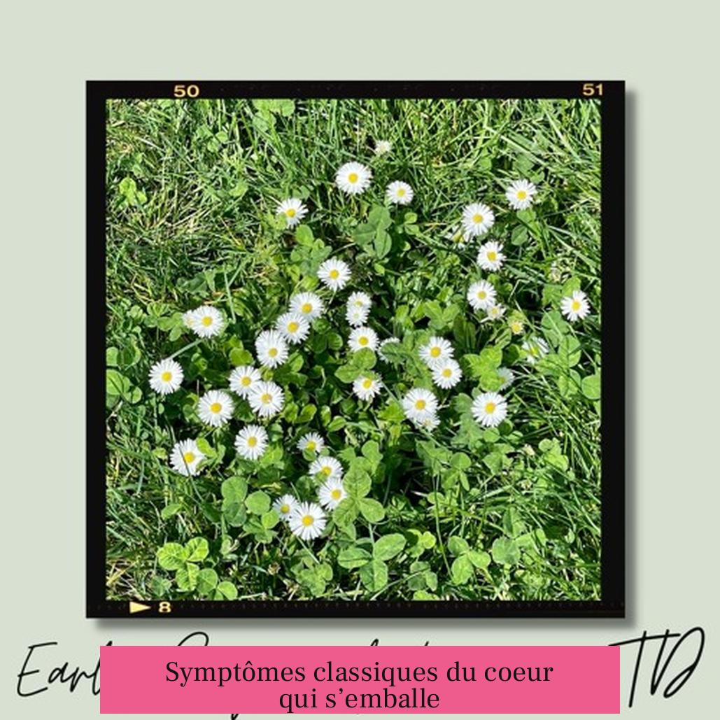 Symptômes classiques du coeur qui s’emballe