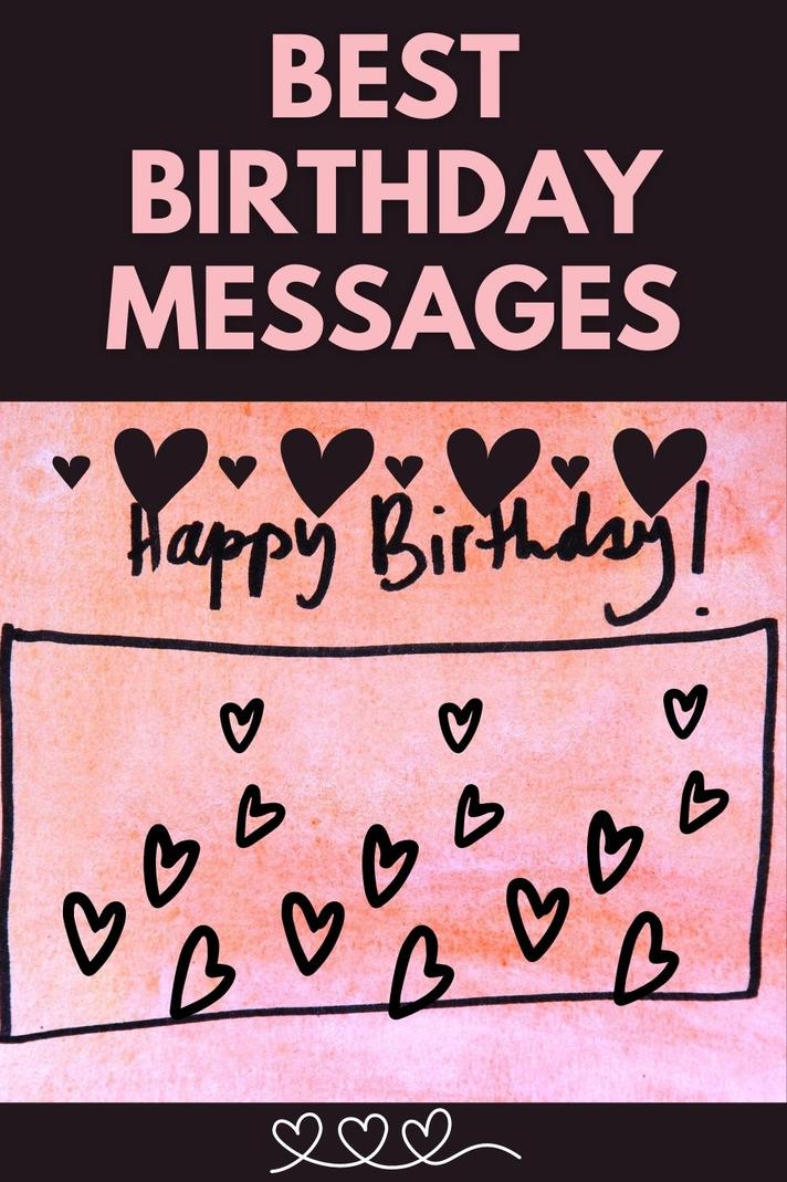 Enfin, quelle est une belle phrase d'anniversaire ?