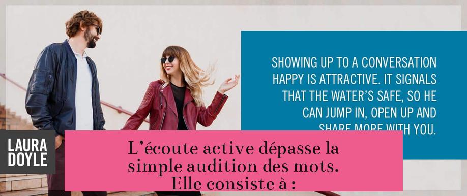 L’écoute active dépasse la simple audition des mots. Elle consiste à :