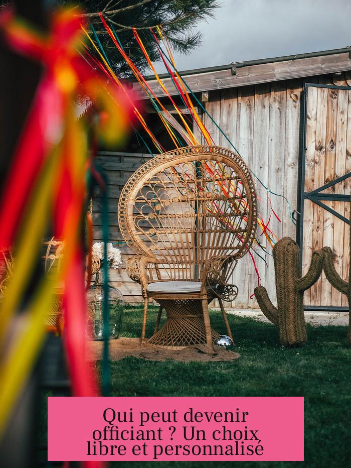 Qui peut devenir officiant ? Un choix libre et personnalisé