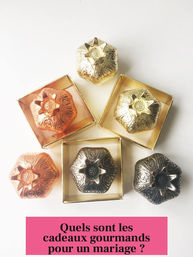 Quels sont les cadeaux gourmands pour un mariage ?
