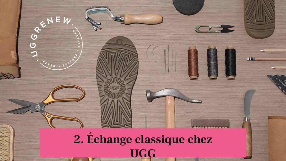 2. Échange classique chez UGG