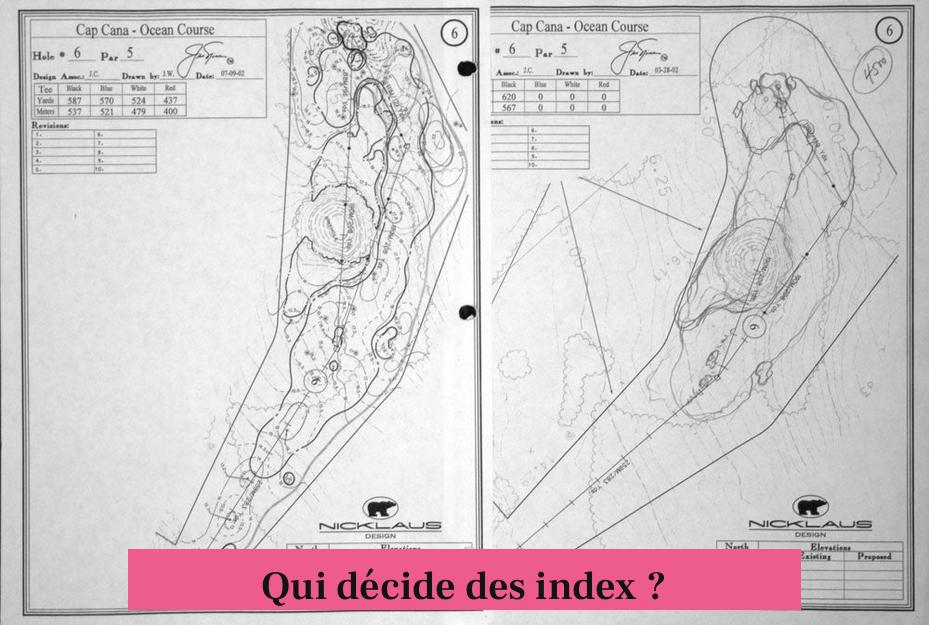 Qui décide des index ?
