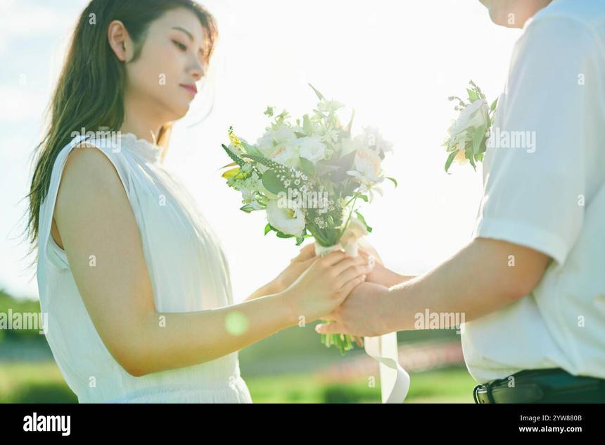 2. Le lancé de bouquet