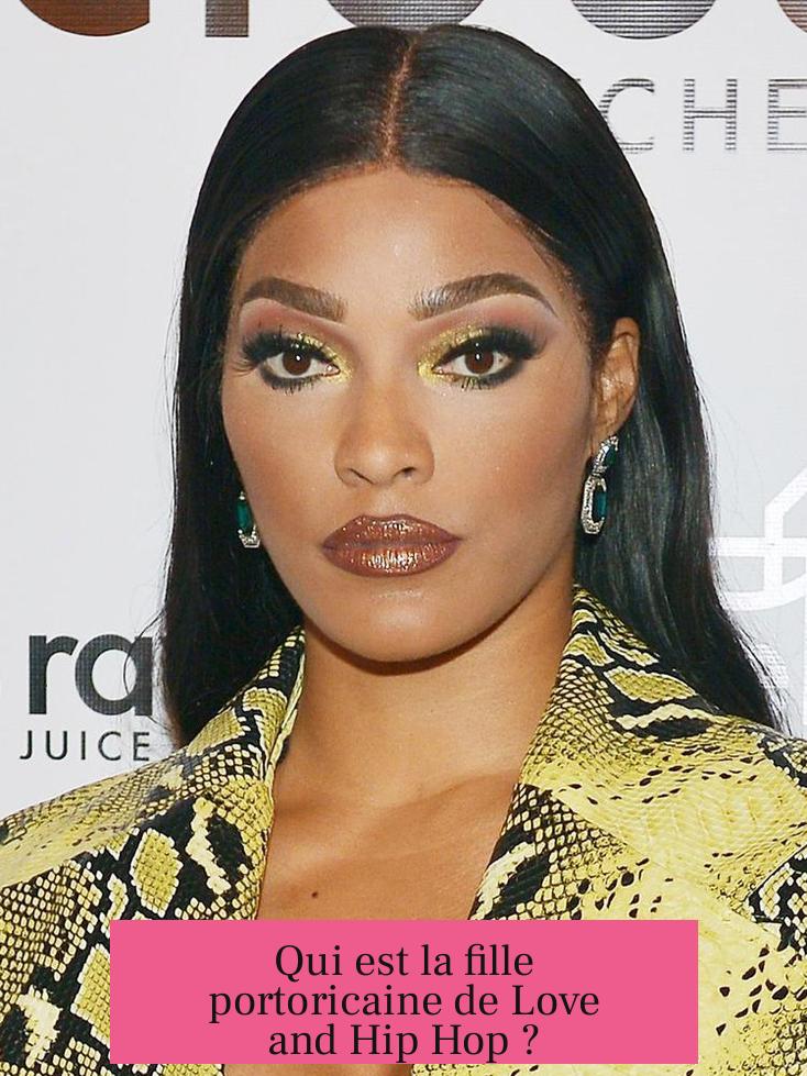 Qui est la fille portoricaine de Love and Hip Hop ?