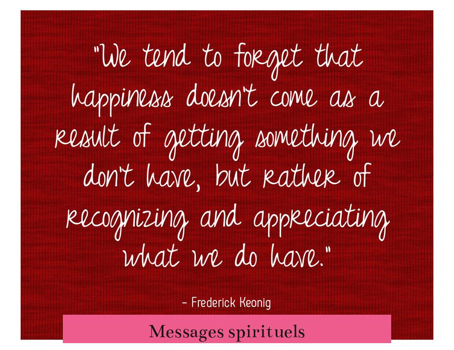 Messages spirituels