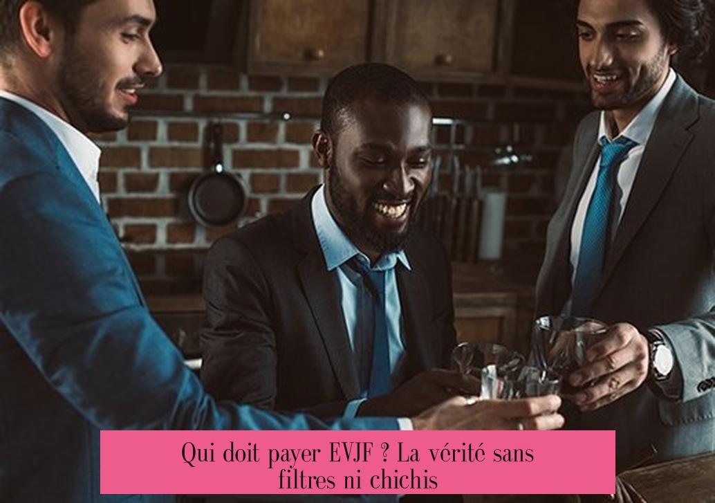 Qui doit payer EVJF ? La vérité sans filtres ni chichis