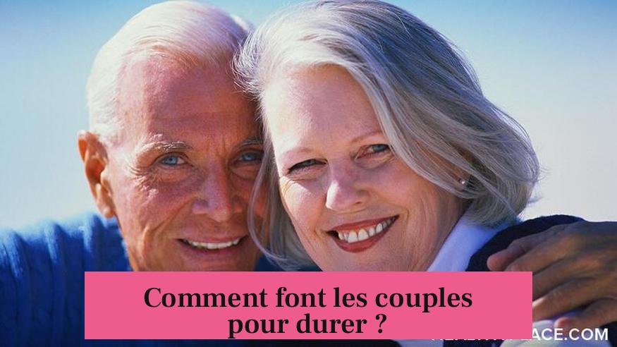 Comment font les couples pour durer ?