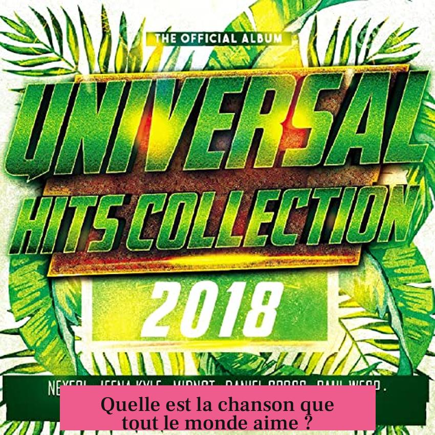 Quelle est la chanson que tout le monde aime ?