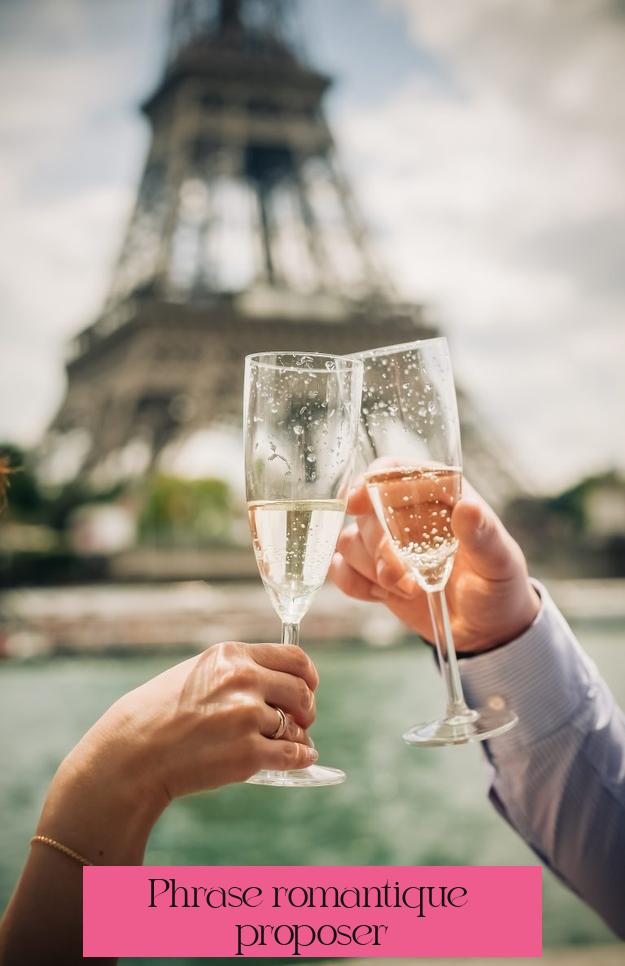 Phrase romantique à proposer